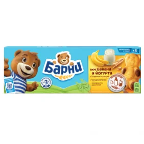 Biskvit Barni yogurt qiyomli banan 150g