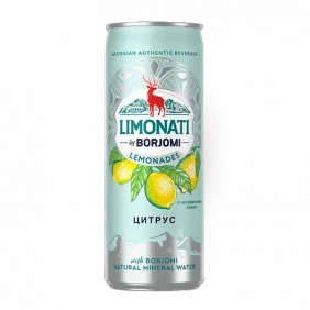 Лимонад Borjomi Цитрус ж/б 330мл
