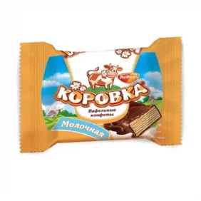 Вафельные конф. Коровка мол, вес