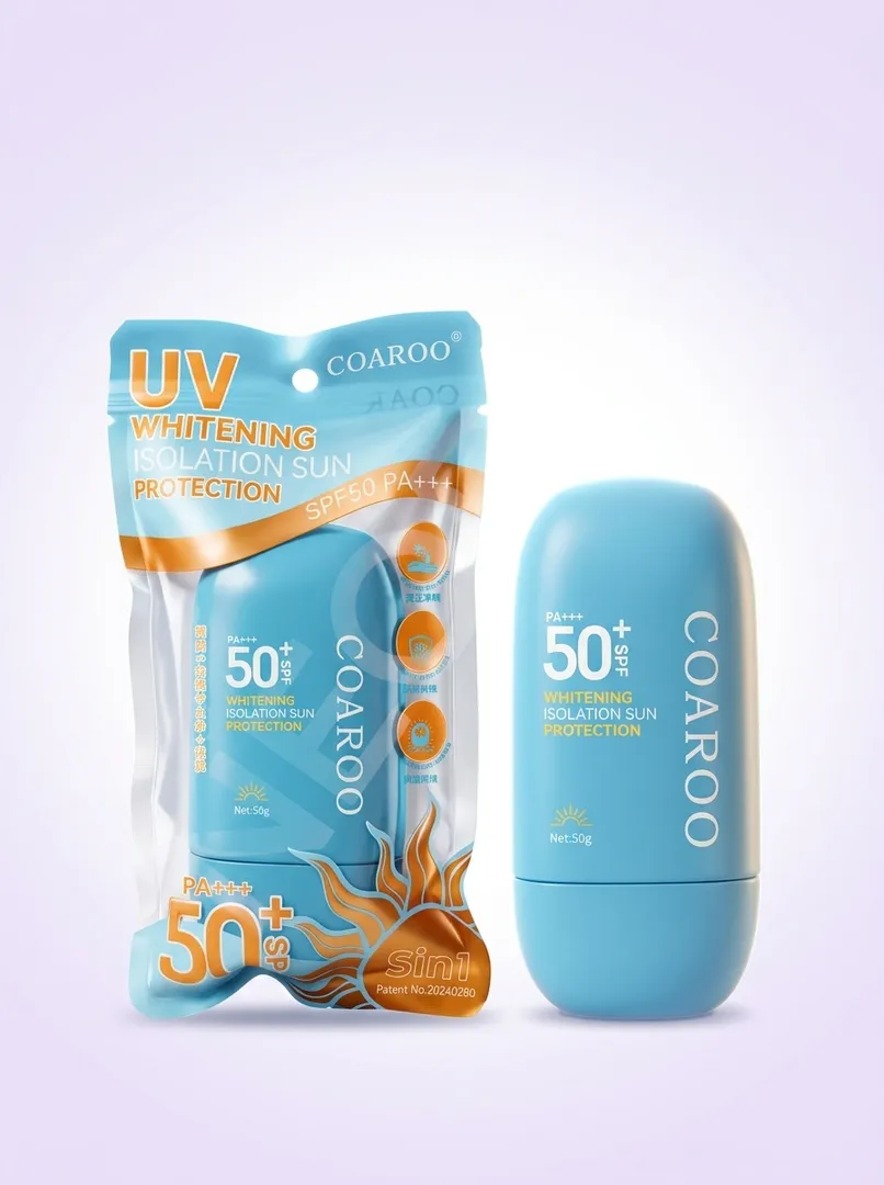 Coaroo SPF50+ quyoshdan himoyalovchi kremi