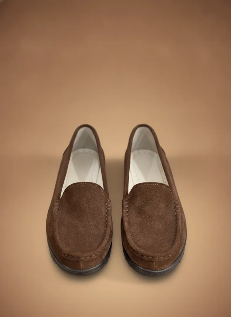Стильные коричневые мокасины от D Shoes