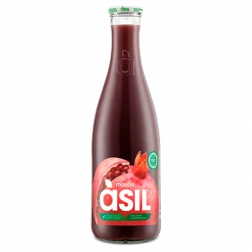 Натуральный гранатовый сок Asil, 1 л