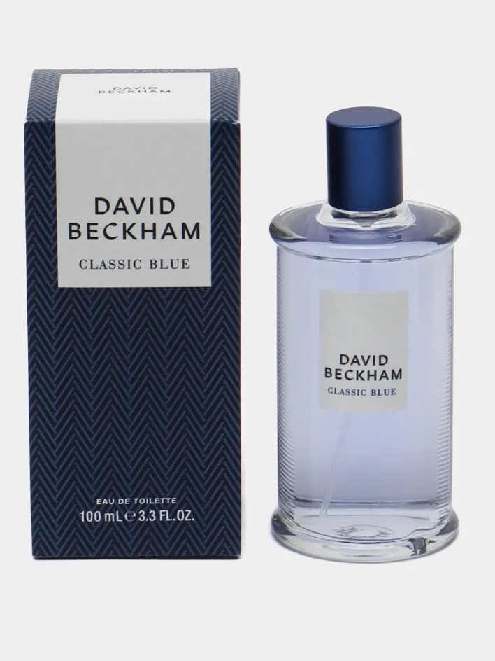 🧴 DAVID BECKHAM — Мужская туалетная вода "Classic Blue" (Eau De Toilette) 100 мл