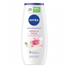 D/U gel Nivea krem atirgul 250ml