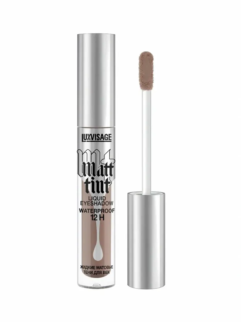 Luxvisage — Matt Tint Liquid Eyeshadow Waterproof 12H (Suyuq mat ko'z soyasi, suv o'tkazmaydigan)