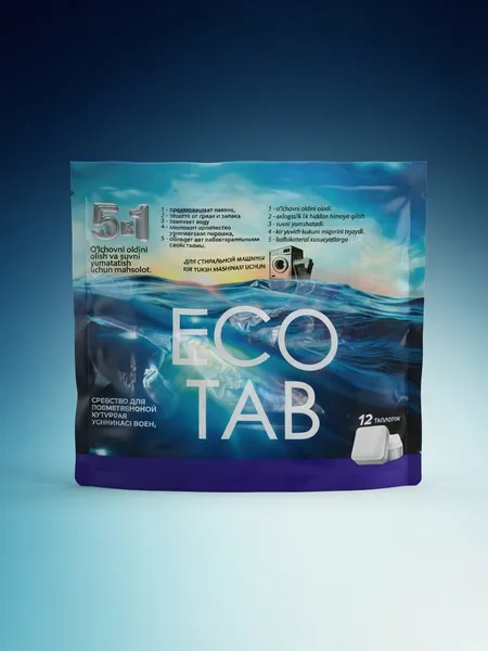 Таблетки для стиральной машины Ecotab 5 в 1 — по выгодной цене!