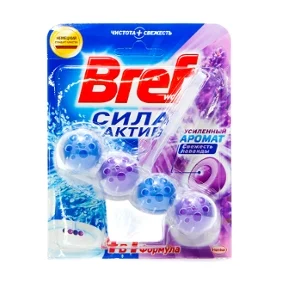 BREF_подвес. блок д/унитаза Лаванда 50г