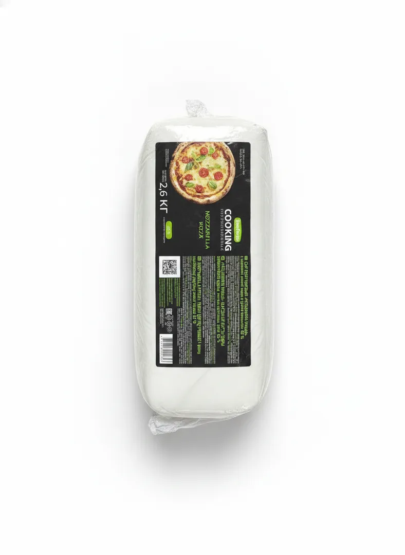 Сыр Моцарелла для пиццы RealFood 2.6 кг