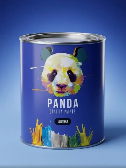 Panda Quality Paints — Rangli Bo'yoq (2.3 kg)