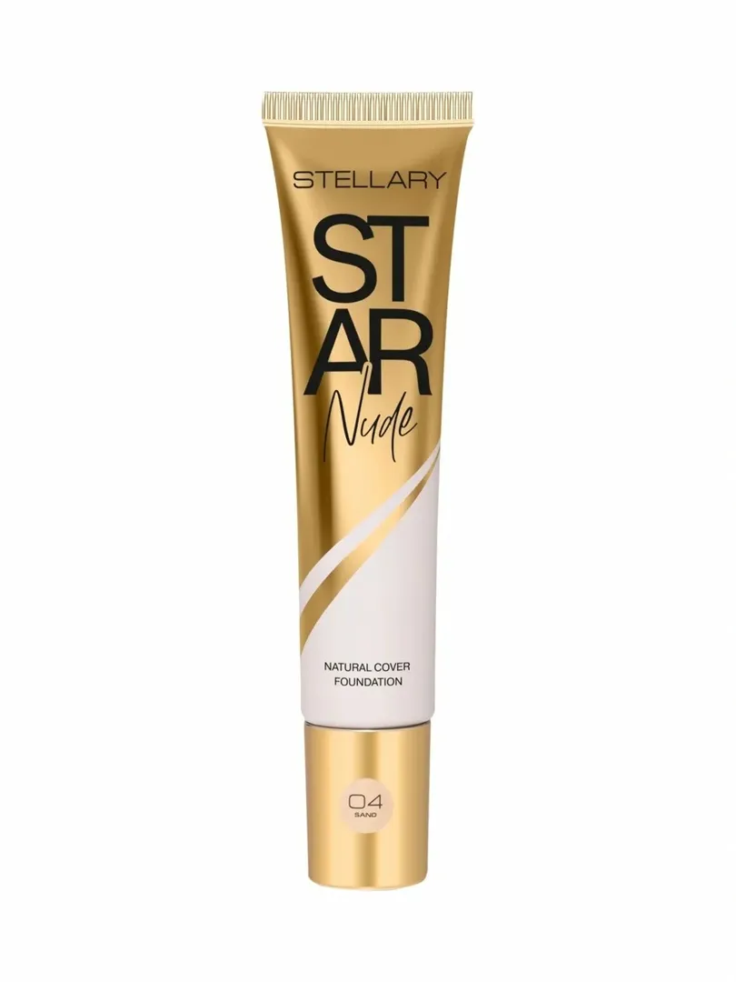 Stellary — Star Nude "Natural Cover Foundation" Tonal Krem | №04 Sand