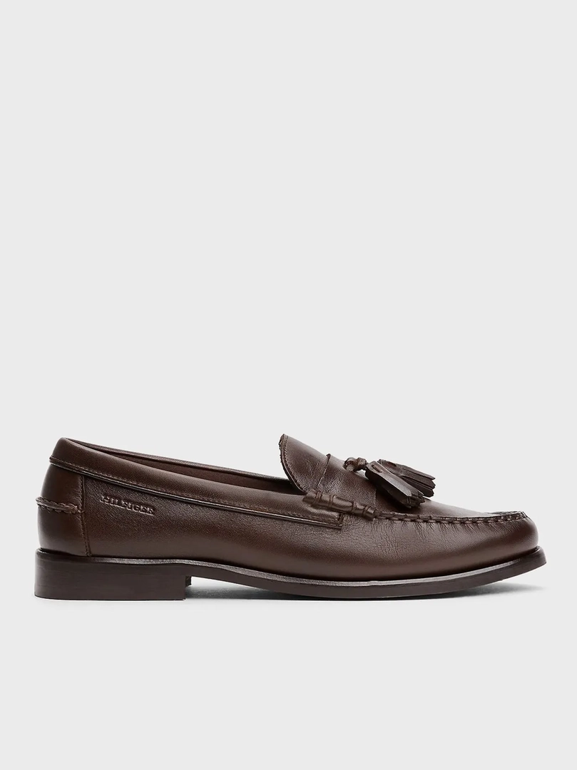 Лоферы/HILFIGER TASSEL LTH LOAFER — 60% скидка