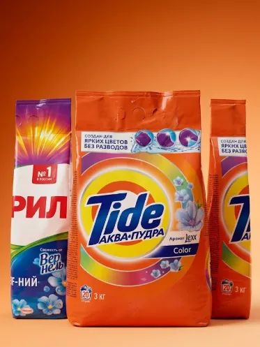 Стиральный порошок Tide Аква-Пудра Color (3 кг) — по выгодной цене!