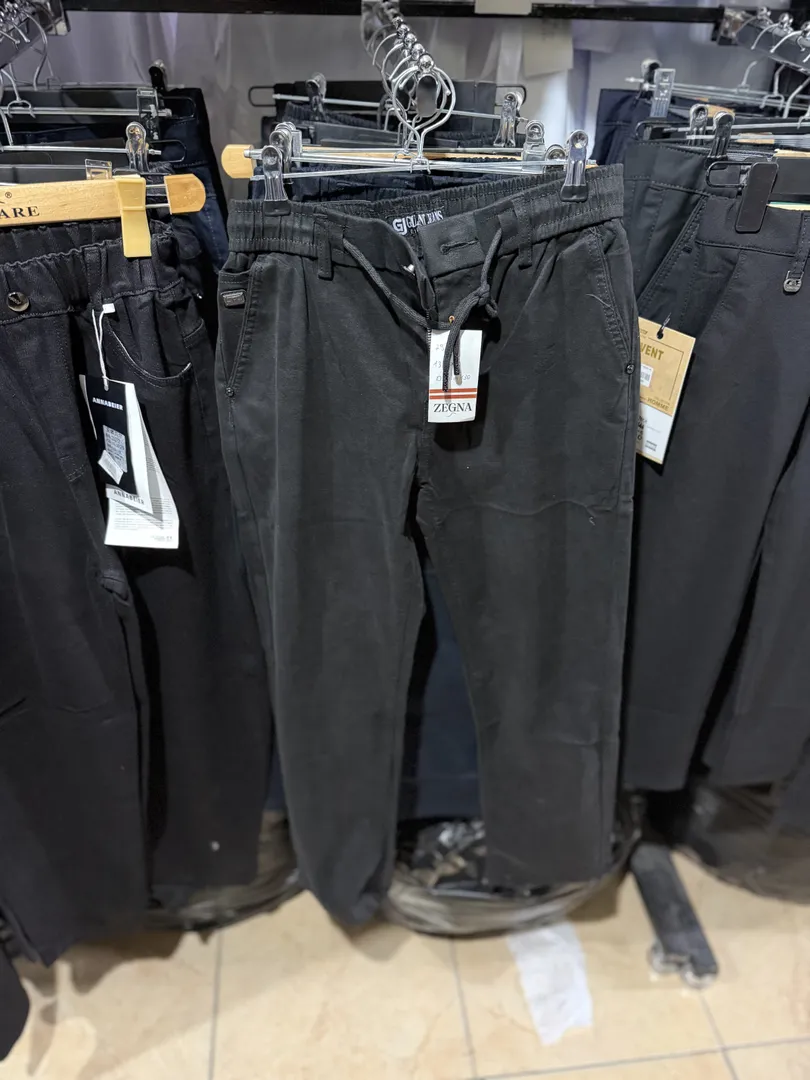 Черные брюки Zegna