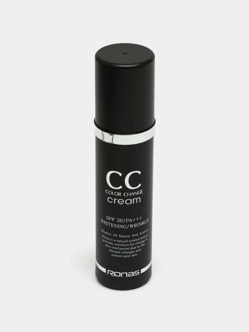 🖤 Ronas — CC Color Change Cream SPF38/PA+++ (Whitening & Wrinkle)