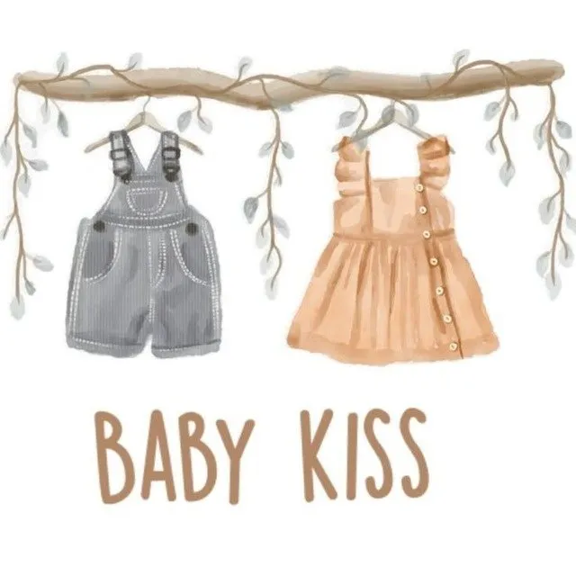 Baby kiss logo