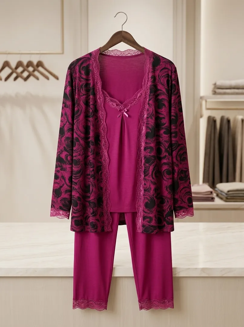 Женский пижамный комплект Pink Pelin